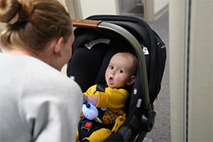 Mom with infant mental health